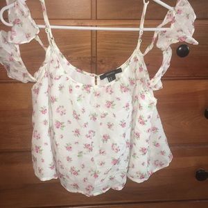 Forever 21 floral blouse